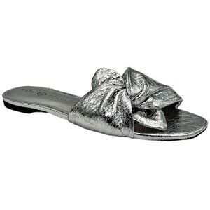 Katy Perry the Halie Bow Sandal - Silver